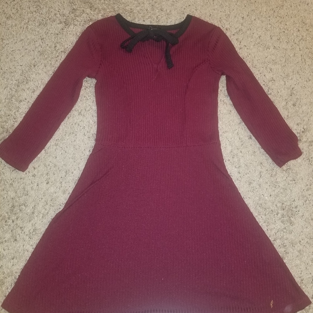 Ribbed dress!
